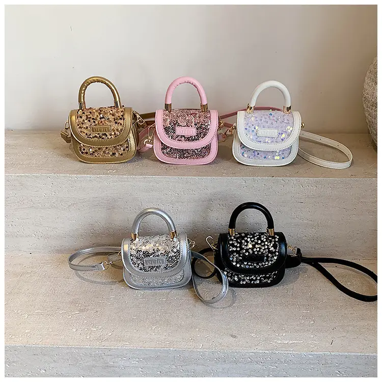 New Children's Princess Bag with Sparkle & Leather Detail — feature 20