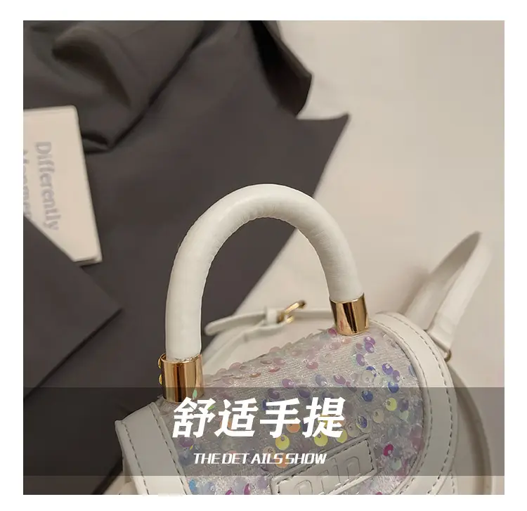 New Children's Princess Bag with Sparkle & Leather Detail — feature 23