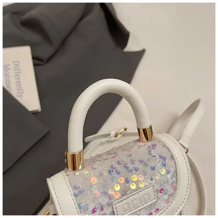 New Children's Princess Bag with Sparkle & Leather Detail — feature 26