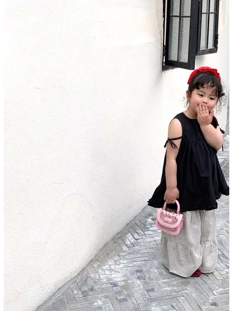 New Children's Princess Bag with Sparkle & Leather Detail — feature 3