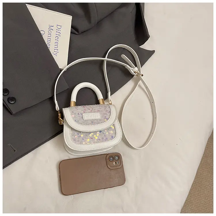New Children's Princess Bag with Sparkle & Leather Detail — feature 32