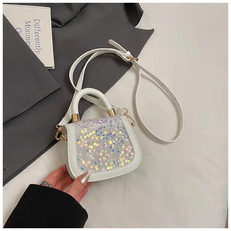 New Children's Princess Bag with Sparkle & Leather Detail — feature 34
