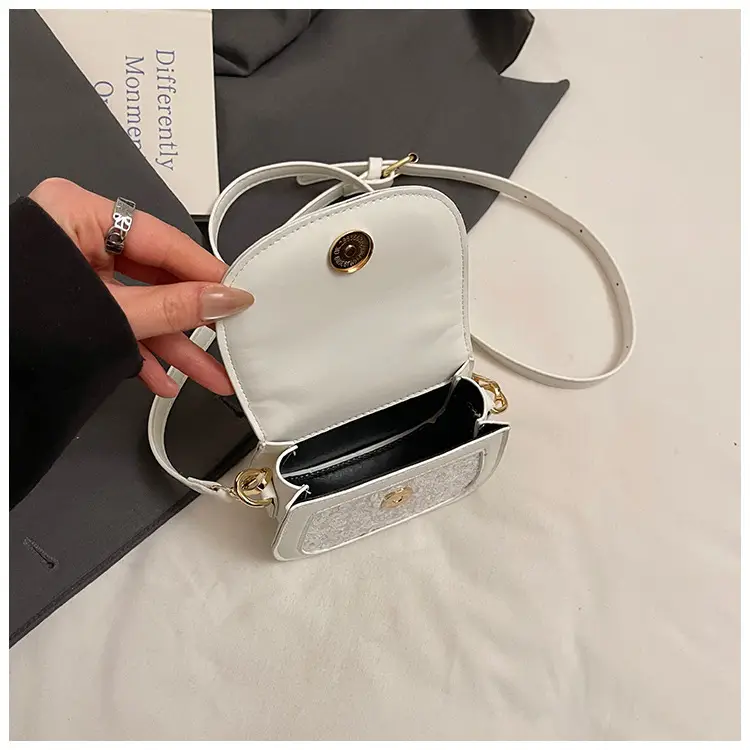 New Children's Princess Bag with Sparkle & Leather Detail — feature 35