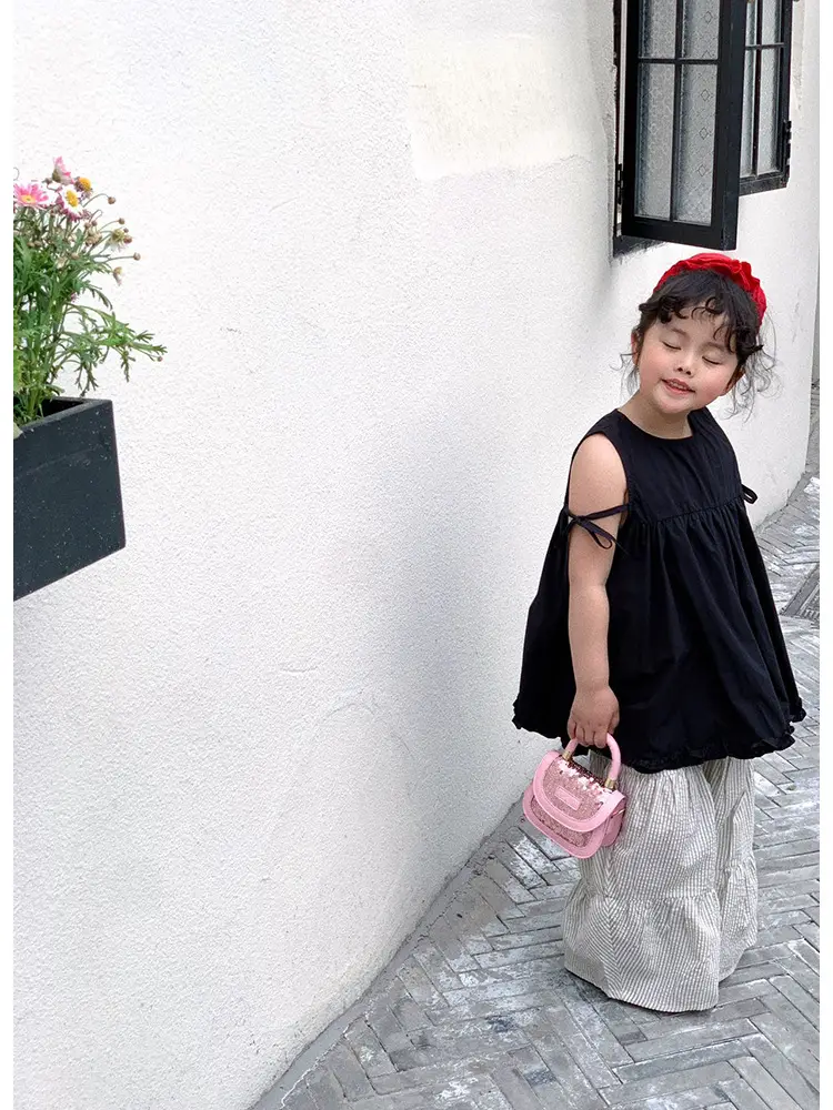 New Children's Princess Bag with Sparkle & Leather Detail — feature 4