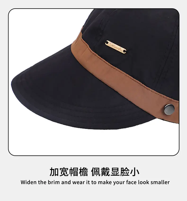 Women's Beige UV Hat Spring Autumn — feature 12