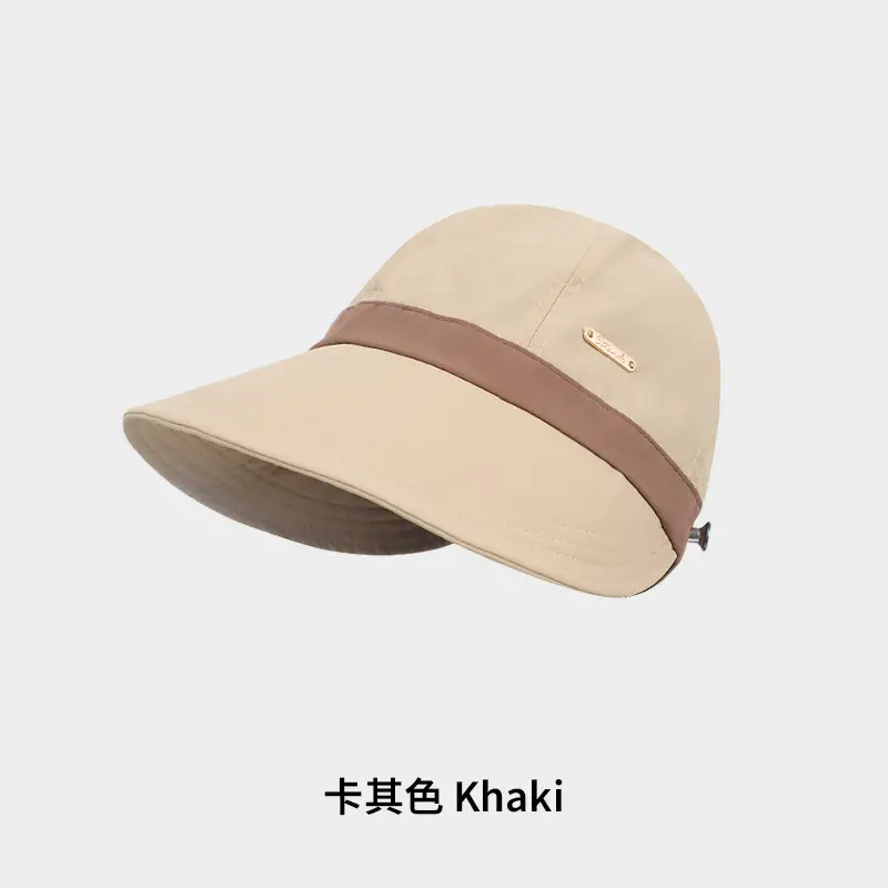 Women's Beige UV Hat Spring Autumn - Image 3