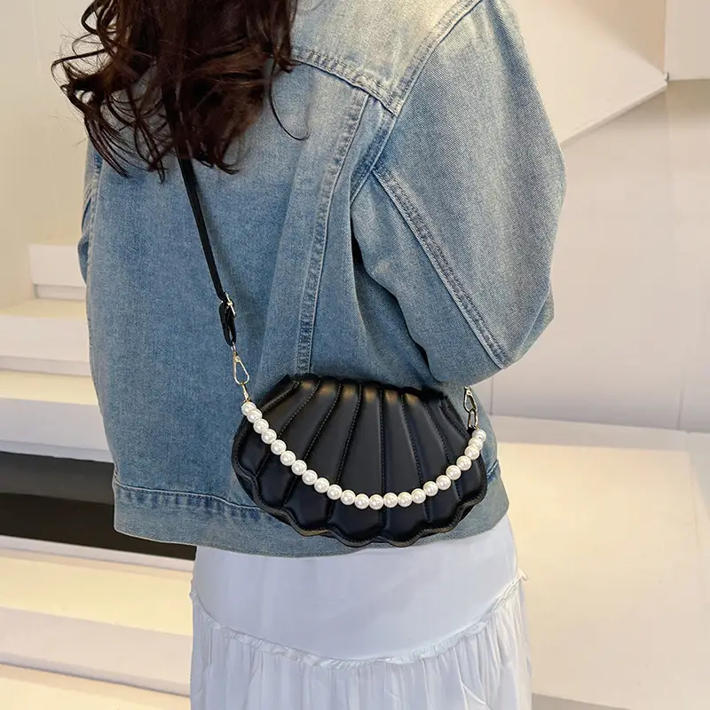 Women's Pearl Chain Shoulder Crossbody Bag 2025 - Image 5