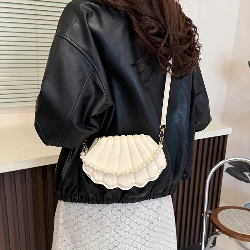 Women's Pearl Chain Shoulder Crossbody Bag 2025 - Image 6