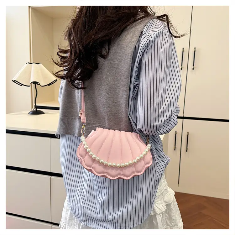 Women's Pearl Chain Shoulder Crossbody Bag 2025 — feature 30