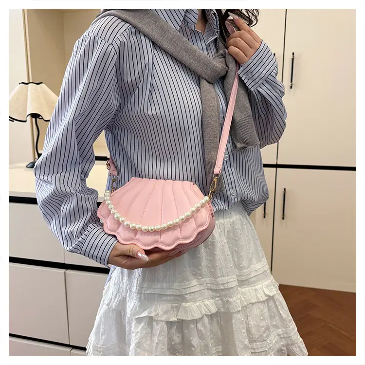 Women's Pearl Chain Shoulder Crossbody Bag 2025 — feature 33
