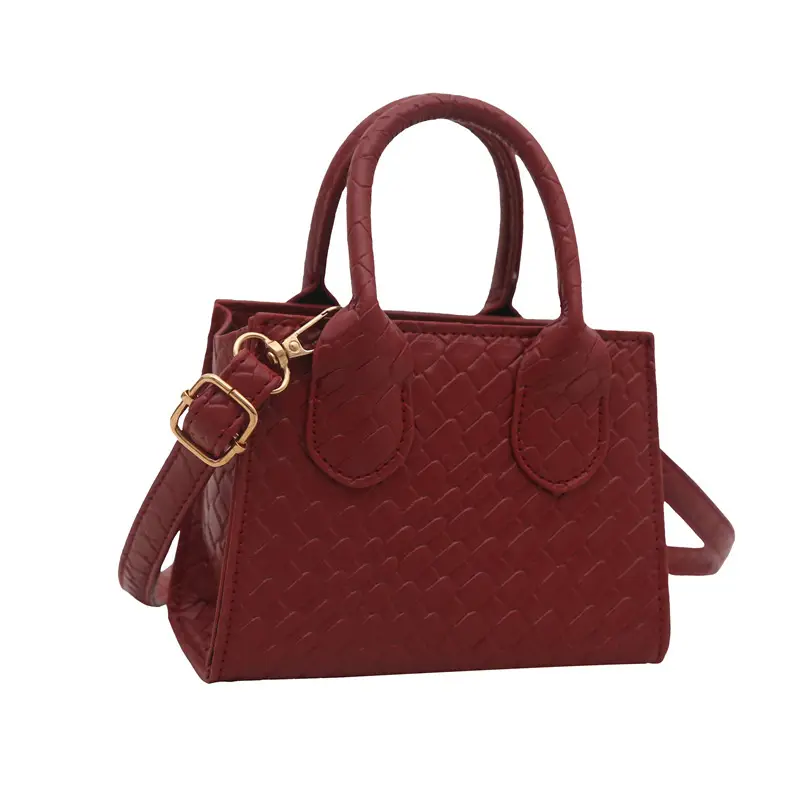 Women's Black Woven Shoulder Crossbody Bag 2025 - Image 11