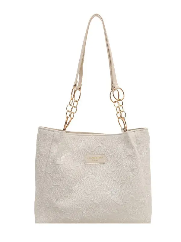 Women's 2025 New Fashion Shoulder Bag with Gold Plated Chain