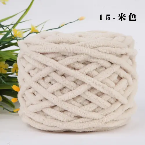 Wholesale Thick Yarn for Knitting, Cotton Yarn, Baby Cotton Yarn, 4-Ply Yarn in Stock for Cross-Border Sales