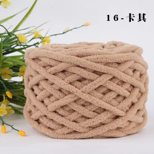 Wholesale Thick Yarn for Knitting, Cotton Yarn, Baby Cotton Yarn, 4-Ply Yarn in Stock for Cross-Border Sales