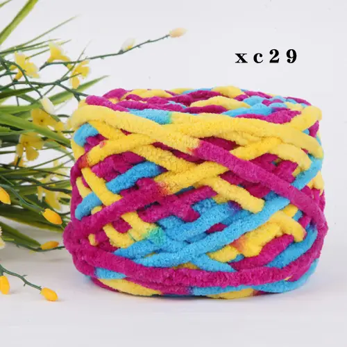 Wholesale Thick Yarn for Knitting, Cotton Yarn, Baby Cotton Yarn, 4-Ply Yarn in Stock for Cross-Border Sales