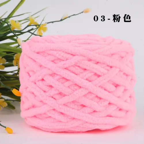 Wholesale Thick Yarn for Knitting, Cotton Yarn, Baby Cotton Yarn, 4-Ply Yarn in Stock for Cross-Border Sales