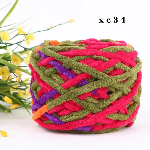 Wholesale Thick Yarn for Knitting, Cotton Yarn, Baby Cotton Yarn, 4-Ply Yarn in Stock for Cross-Border Sales