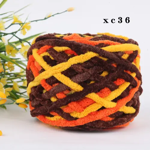 Wholesale Thick Yarn for Knitting, Cotton Yarn, Baby Cotton Yarn, 4-Ply Yarn in Stock for Cross-Border Sales