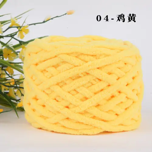 Wholesale Thick Yarn for Knitting, Cotton Yarn, Baby Cotton Yarn, 4-Ply Yarn in Stock for Cross-Border Sales