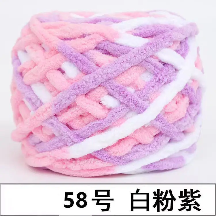 Wholesale Thick Yarn for Knitting, Cotton Yarn, Baby Cotton Yarn, 4-Ply Yarn in Stock for Cross-Border Sales
