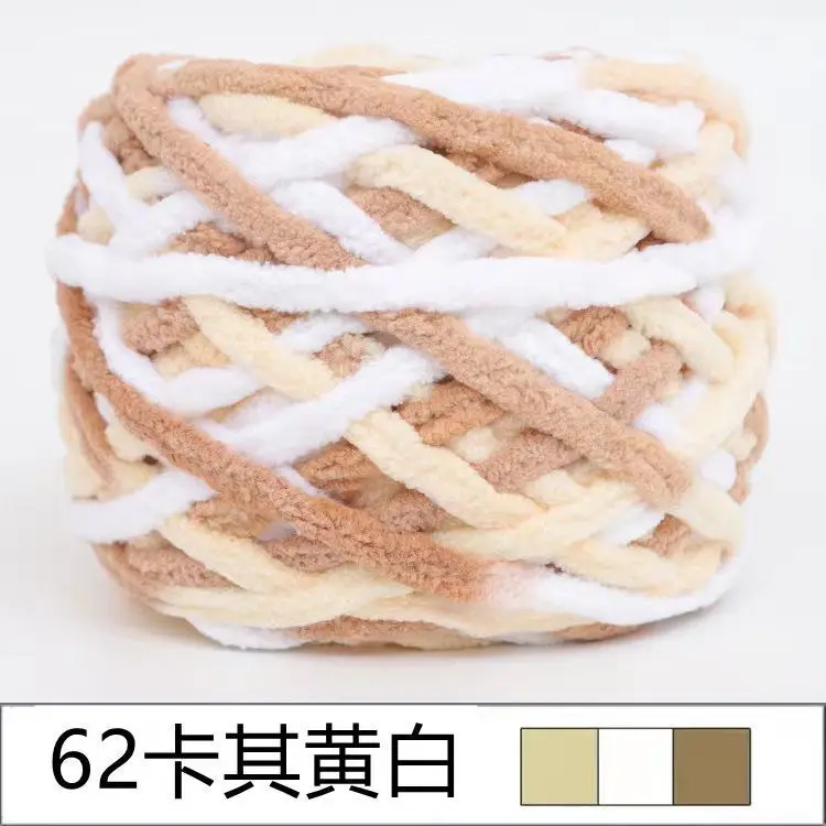 Wholesale Thick Yarn for Knitting, Cotton Yarn, Baby Cotton Yarn, 4-Ply Yarn in Stock for Cross-Border Sales