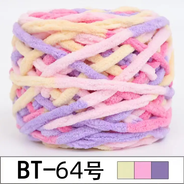 Wholesale Thick Yarn for Knitting, Cotton Yarn, Baby Cotton Yarn, 4-Ply Yarn in Stock for Cross-Border Sales