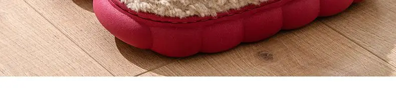Women Winter Cotton Slippers Red Anti-Slip Warm 2023 — feature 17