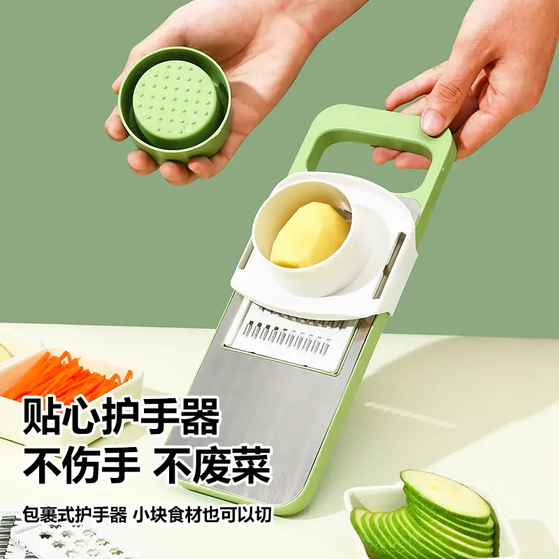 Multi-Function Vegetable Cutter Set Green
