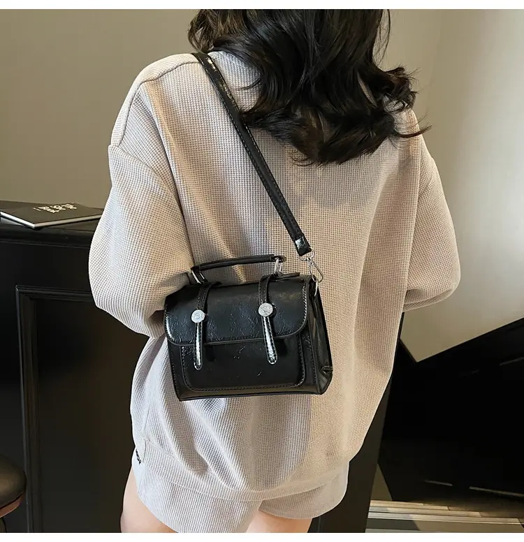 2025 Women's Cream Leather Shoulder Bag with Handle & Strap — feature 24