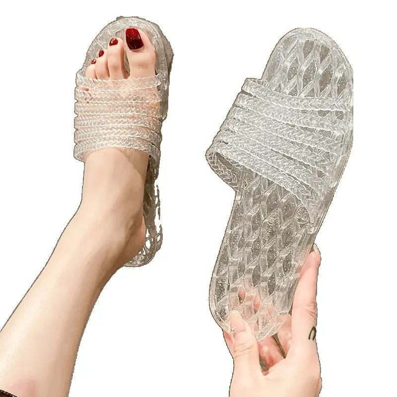 Crystal Bathroom Slippers Women's Indoor Stain-Resistant - Image 8