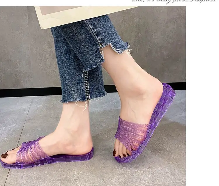 Crystal Bathroom Slippers Women's Indoor Stain-Resistant — feature 5