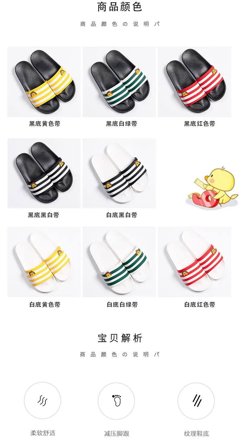 Women Summer Non-Slip Slippers with Smile Design — feature 4