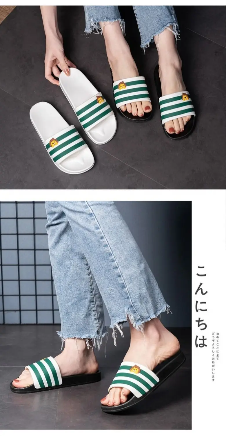 Women Summer Non-Slip Slippers with Smile Design — feature 7