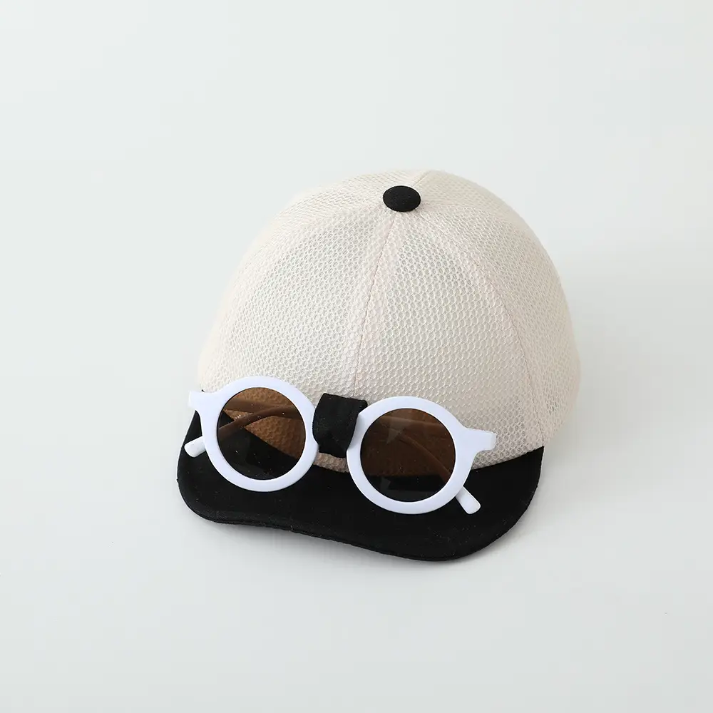Removable Sunglasses for Kids Cap SPF5 UV Protective - Image 8