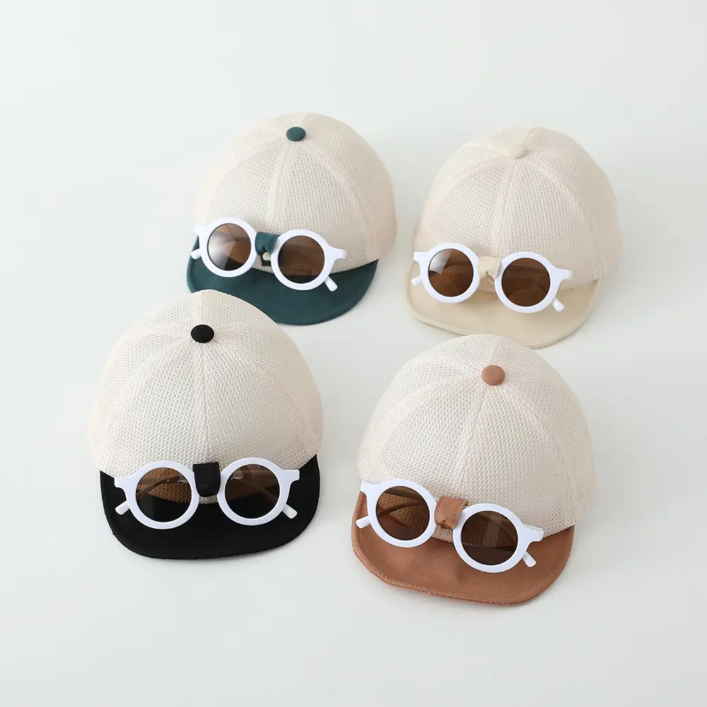 Removable Sunglasses for Kids Cap SPF5 UV Protective — feature 3