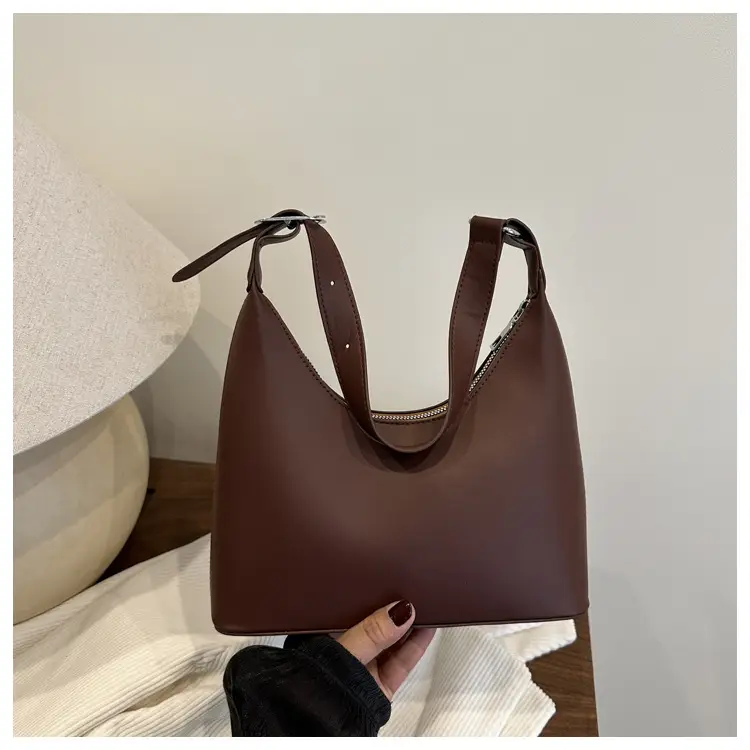 Women Retro Underarm Bag Silver 2026 — feature 11