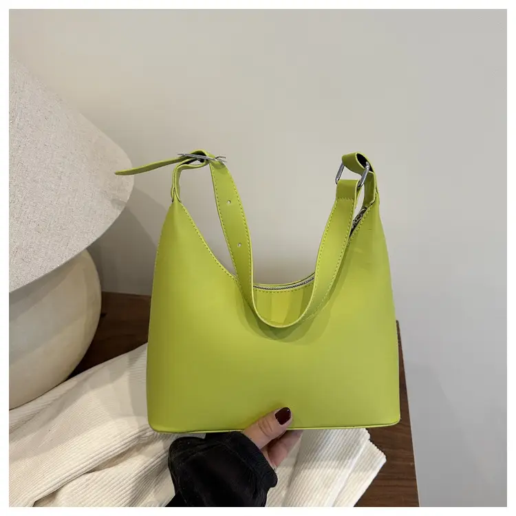 Women Retro Underarm Bag Silver 2026 — feature 9