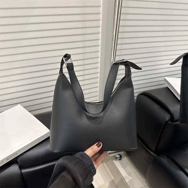 Women Retro Underarm Bag Silver 2026 - Image 2