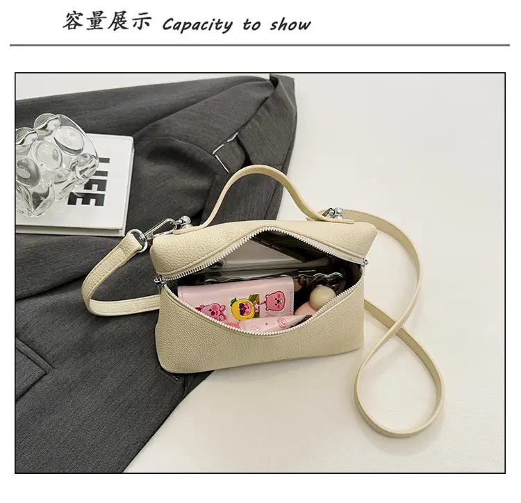 Yellow Niche Design Shoulder Bag for Women — feature 10