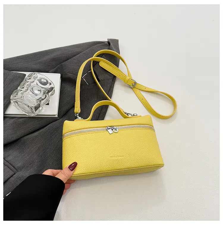 Yellow Niche Design Shoulder Bag for Women — feature 27