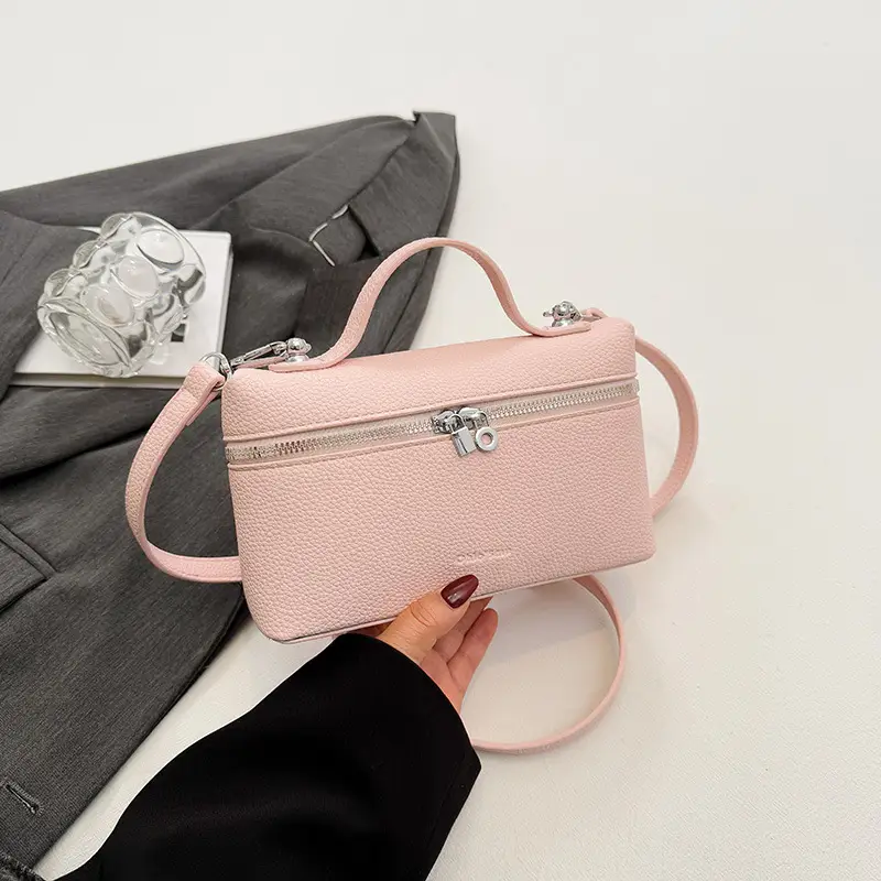 Yellow Niche Design Shoulder Bag for Women - Image 3