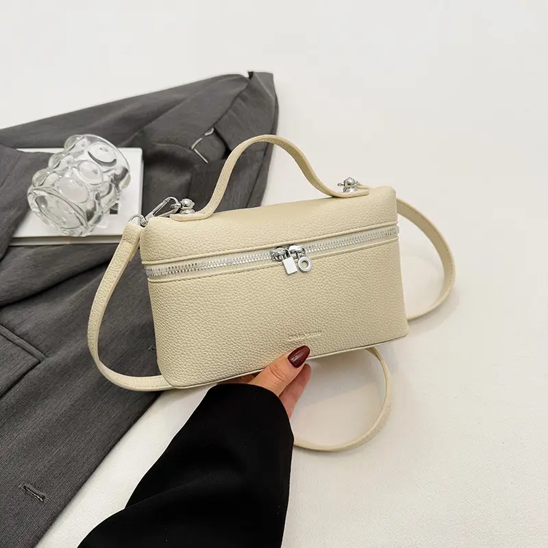 Yellow Niche Design Shoulder Bag for Women - Image 5