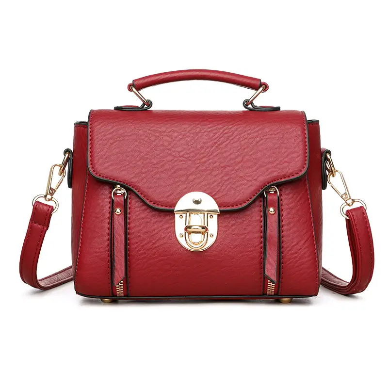 Women's Black Crossbody Shoulder Bag 2025 Retro Style - Image 11
