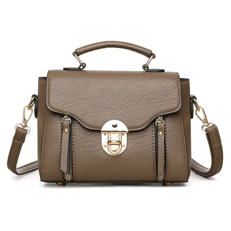 Women's Black Crossbody Shoulder Bag 2025 Retro Style - Image 6