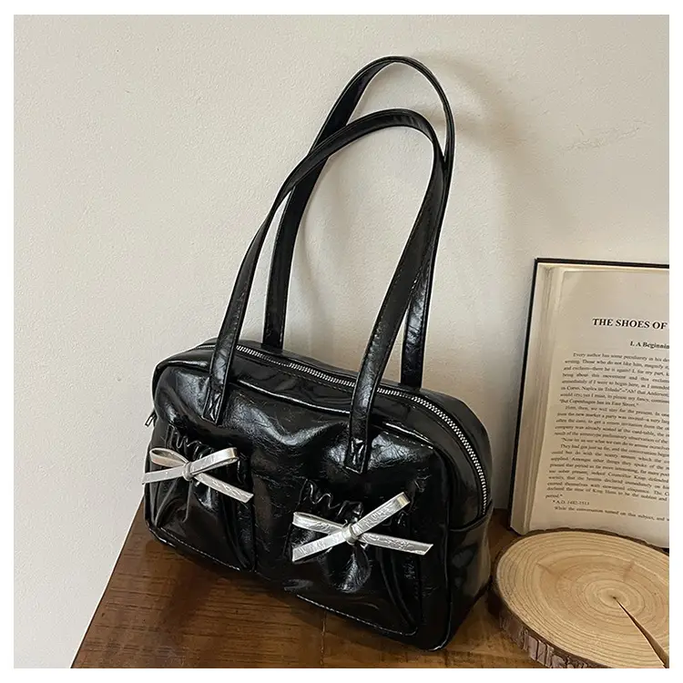 Silver Bow Crossbody Bag for Women 2026 — feature 13