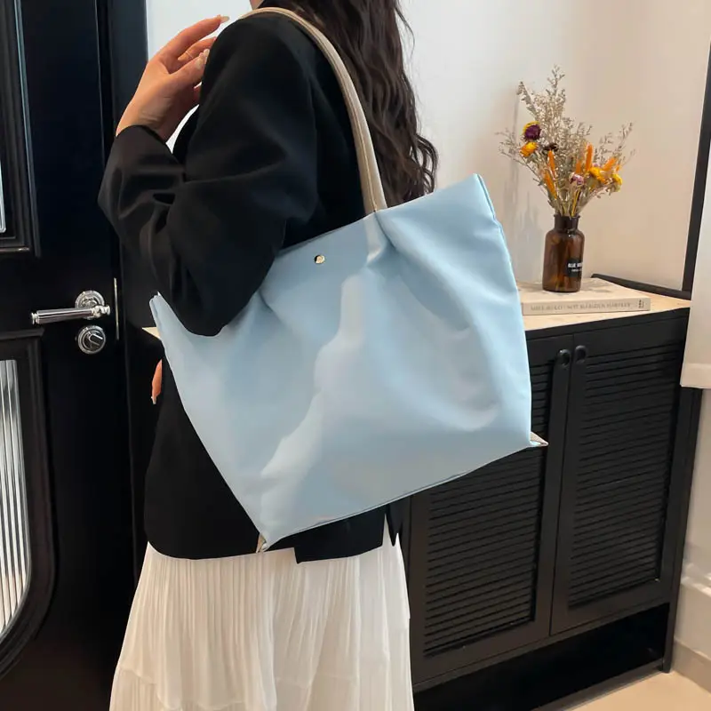 Waterproof Nylon Large Tote Bag 2025 Spring - Image 11