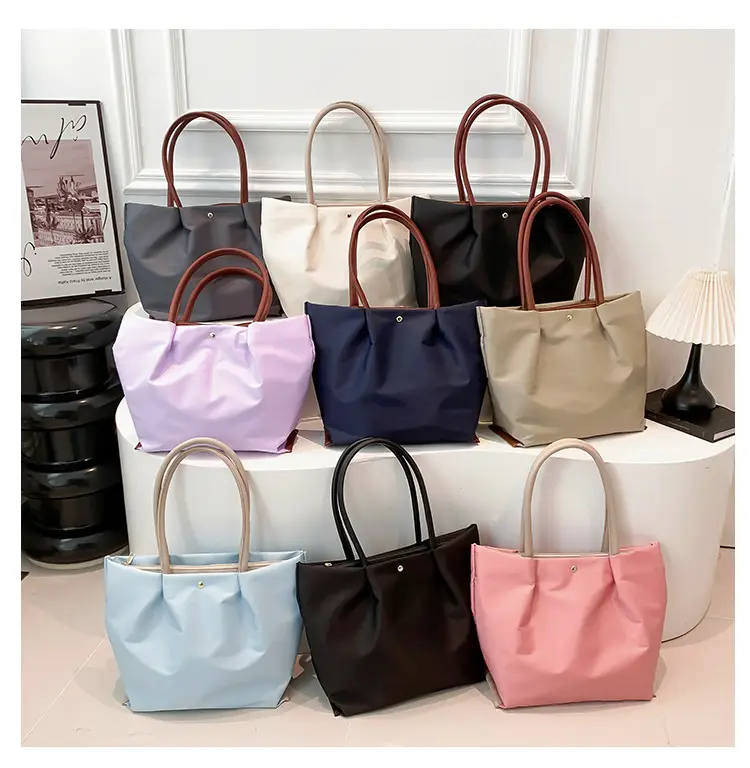 Waterproof Nylon Large Tote Bag 2025 Spring — feature 10
