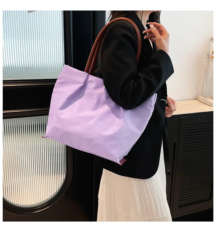 Waterproof Nylon Large Tote Bag 2025 Spring — feature 20