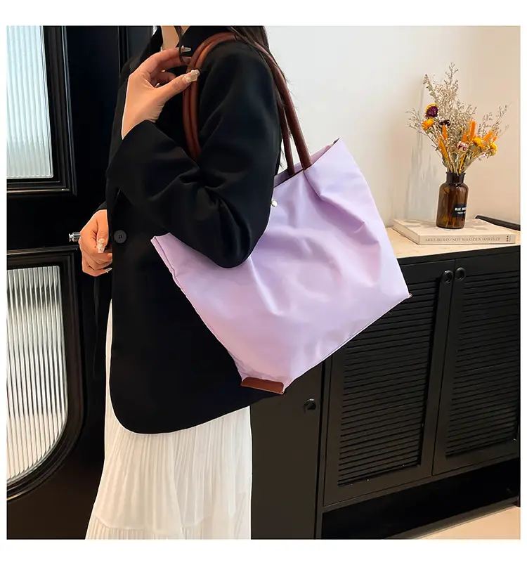 Waterproof Nylon Large Tote Bag 2025 Spring — feature 22