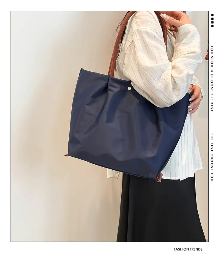 Waterproof Nylon Large Tote Bag 2025 Spring — feature 3